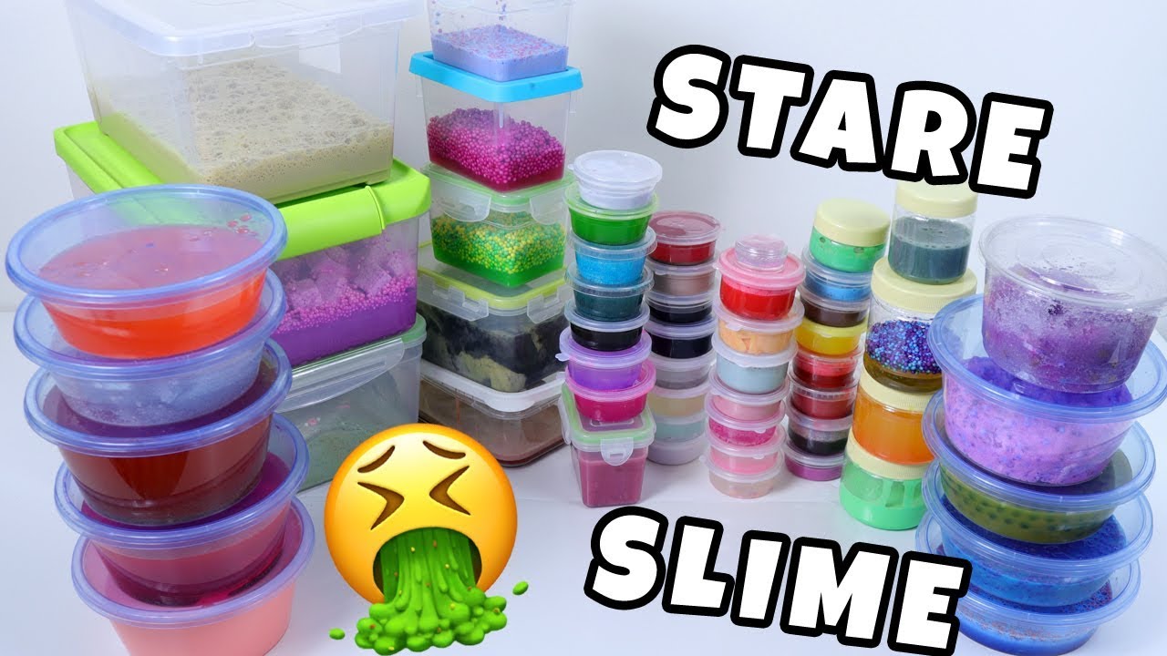 MIESZAM MOJE WSZYSTKIE SLIME! Wielki Slime Smoothie - Mieszam stare zepsute slime