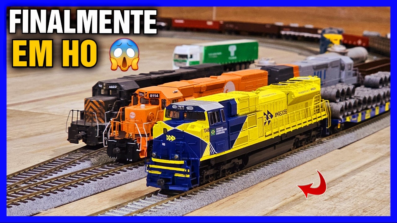 LANÇAMENTO SD70LC MRS NA ESCALA HO 1/87 !!! - Ferromodelismo.