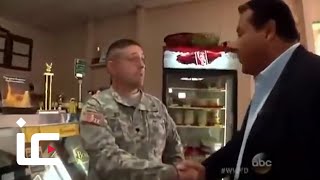 'I don't want a terrorist touching my food!  US army soldier defends Muslim worker
