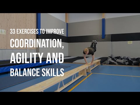 33 Exercises To Improve Coordination, Agility and Balance Skills in 4 minutes