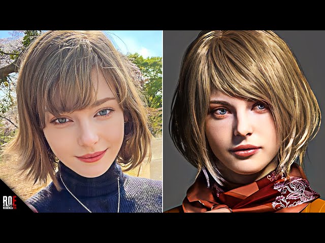 Resident Evil 4 Remake characters and face models ❤️‍🔥 Follow