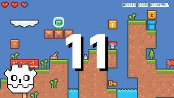 Pixel Platformer Tutorial / Code Along P11 (Sound Effects + Audio Busses) - Godot Engine