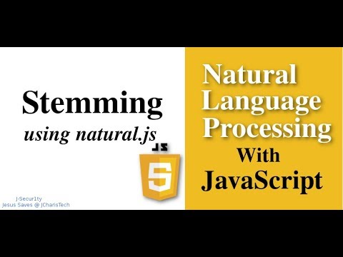 NLP with Natural.js  -  Stemming