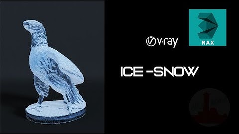 3DS MAX : ICE - SNOW SHADE - REENDER , #3ds max, #vfx, #vray