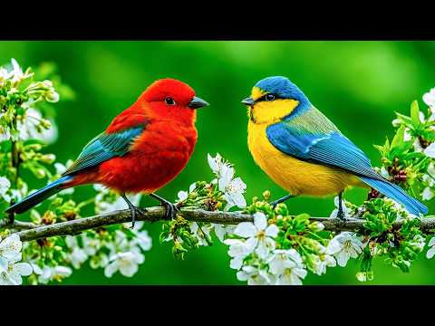 🎹 Relaxing Piano & Birdsongs 🌅 Golden Sunrise Forest for Relaxation & Inner Peace