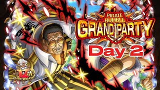 ⚔️ Grand Party Day 2 : NO LEADER | OPTC FR #optc #grandparty #kizaru 