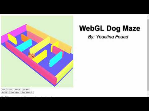 Computer Graphics (including a Maze Game) - WebGL, HTML5, and Javascript - University Projects