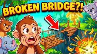 🚨 BROKEN BRIDGE! 🍌 Milo Needs 30 Bamboo Sticks!
