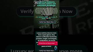 I built an app that tells REAL vs FAKE Rolex watches ⌚🤯