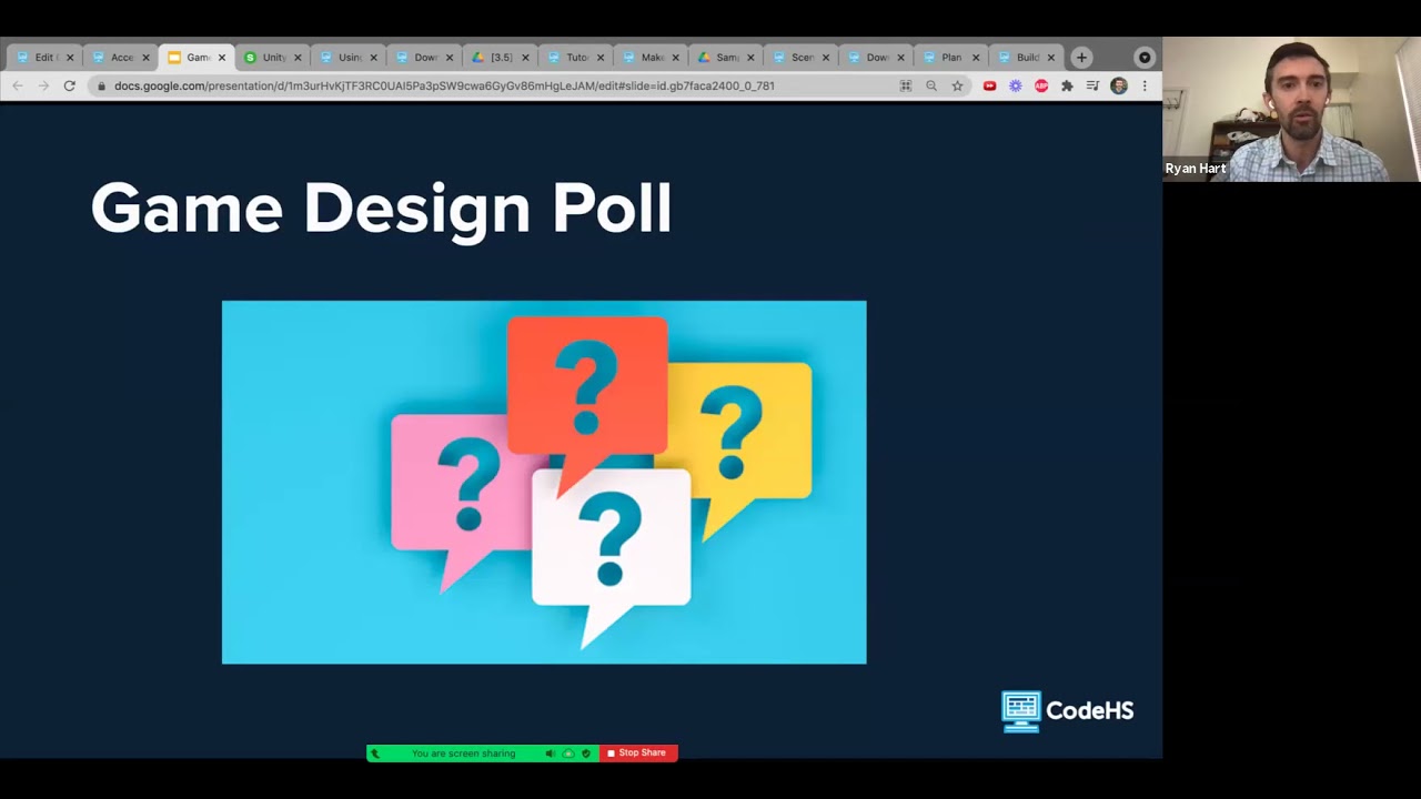 Game Design in Unity Workshop 7/1