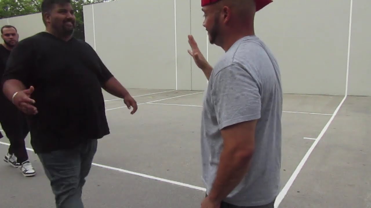 St Johns - Bionic Singles 3rd Rd -  Andres vs Terminator - Filmed By Handball Social - 9.27.2025