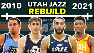 Timeline of the UTAH JAZZ' REBUILD from DERON to DONOVAN