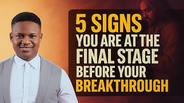 5 Signs You Are at The Final Stage Before Your BREAKTHROUGH | Joshua Generation