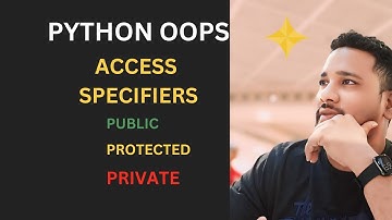 Python OOP Access Specifiers Explained: Public, Private, Protected by Kumar Makala