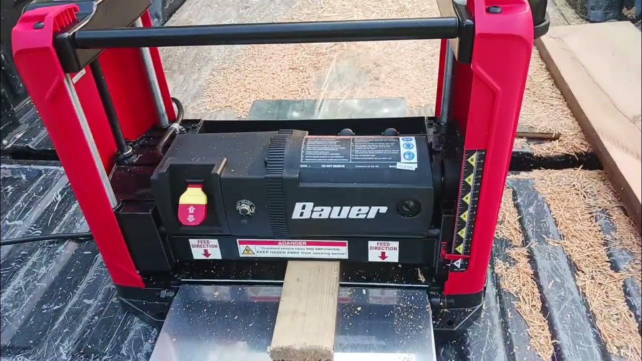 Harbor Freight planer YouTube