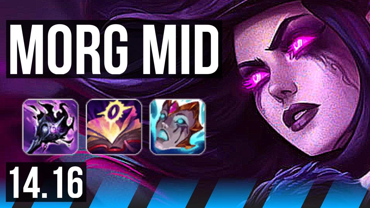 MORGANA vs LEBLANC (MID) | 9/2/9, Dominating | EUW Master | 14.16