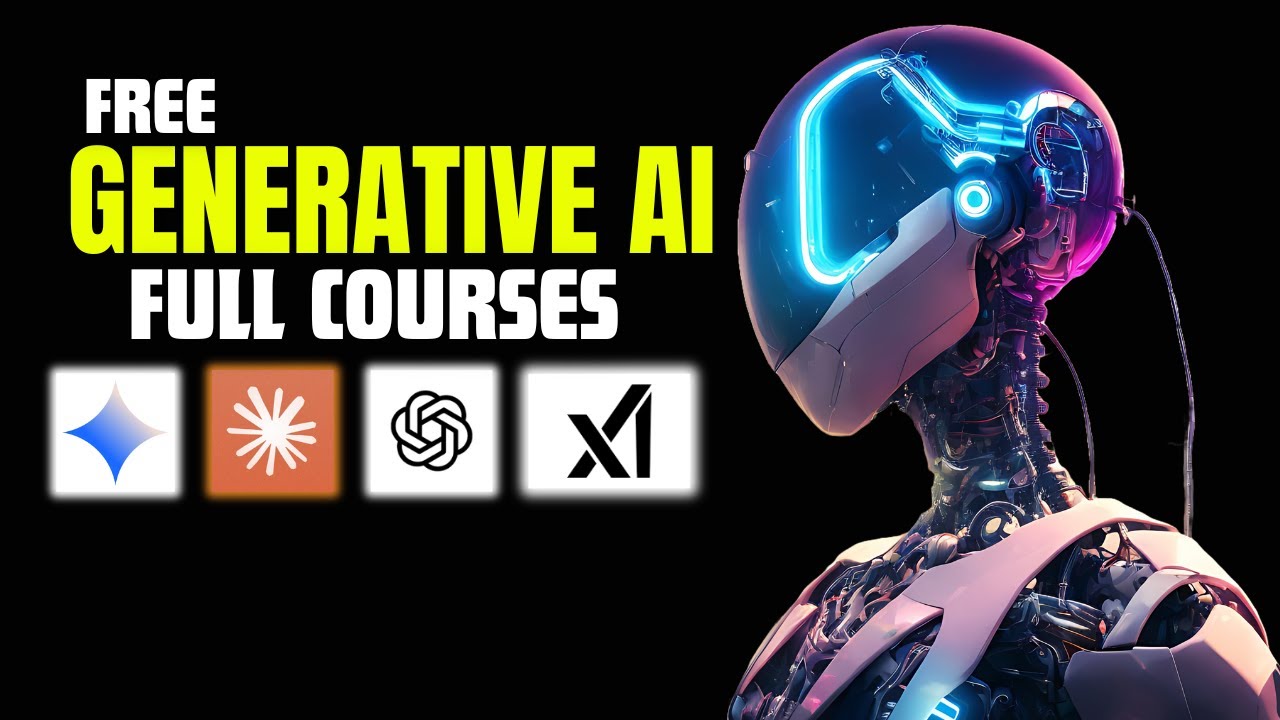 5 Best Generative Ai Full Course With Certificate For Free | Open Ai ...