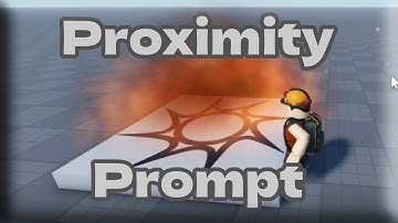 Proximity Prompt (Roblox Studio)