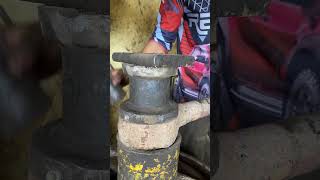 Hydraulic pressure with Torque Rod Bush. #asmr #mechanic #skills #tips #tools #video #shorts