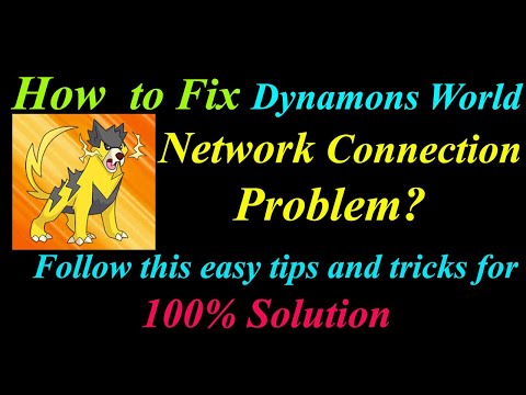 How to Fix Dynamons World App Network Connection Problem in Android | Dynamons World Internet Error