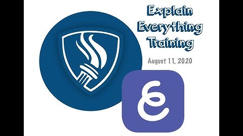 Explain Everything Basics