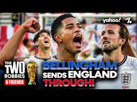 ENGLAND into the SEMIS! | KID SUPER on Ronaldinho and fashion | The Two Robbies & Friends