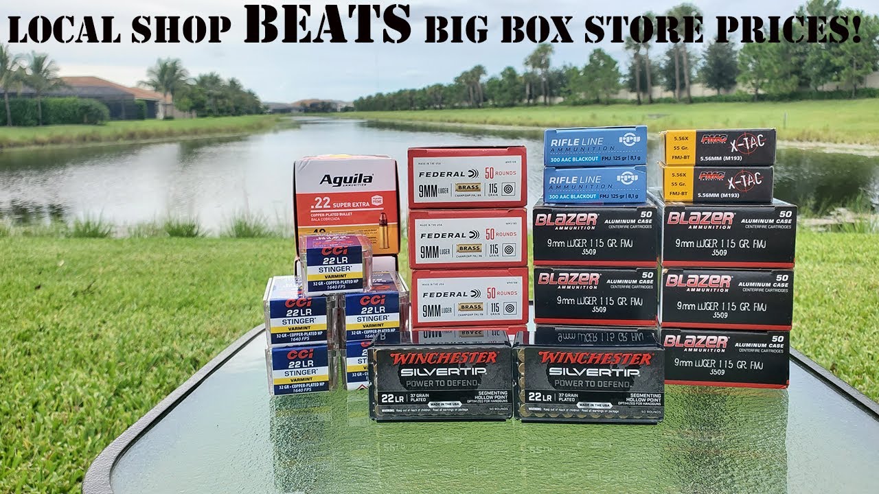Went to 4 different STATES for Ammo, Local Shop BEATS ALL the Big