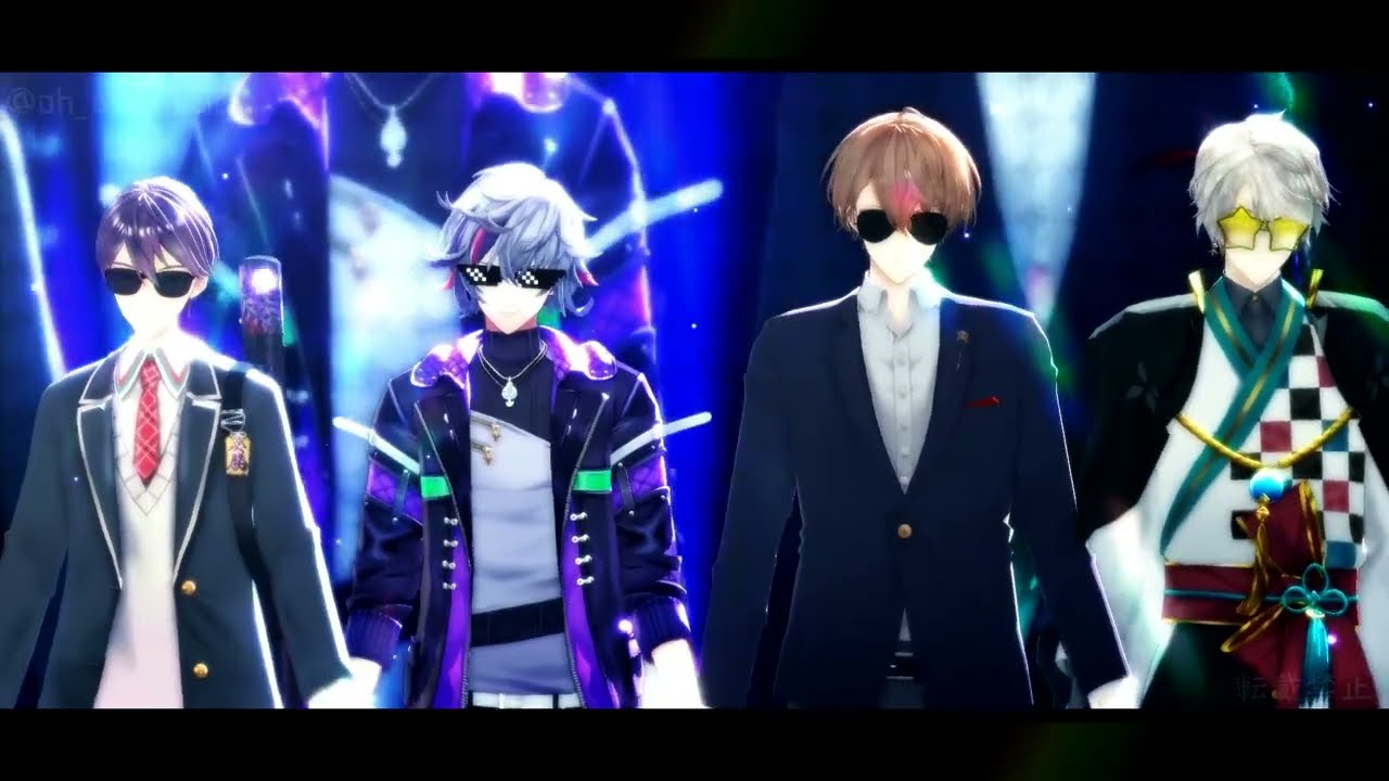 【にじさんじMMD】ろふまおと愉快な男達でチキチキバンバン【ROF-MAO/剣持刀也/加賀美ハヤト/甲斐田晴/不破湊】