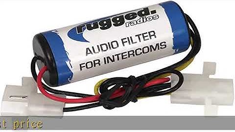 Rugged Radios Inline Audio Filter for Intercoms - #Audio-Filter-ICM
