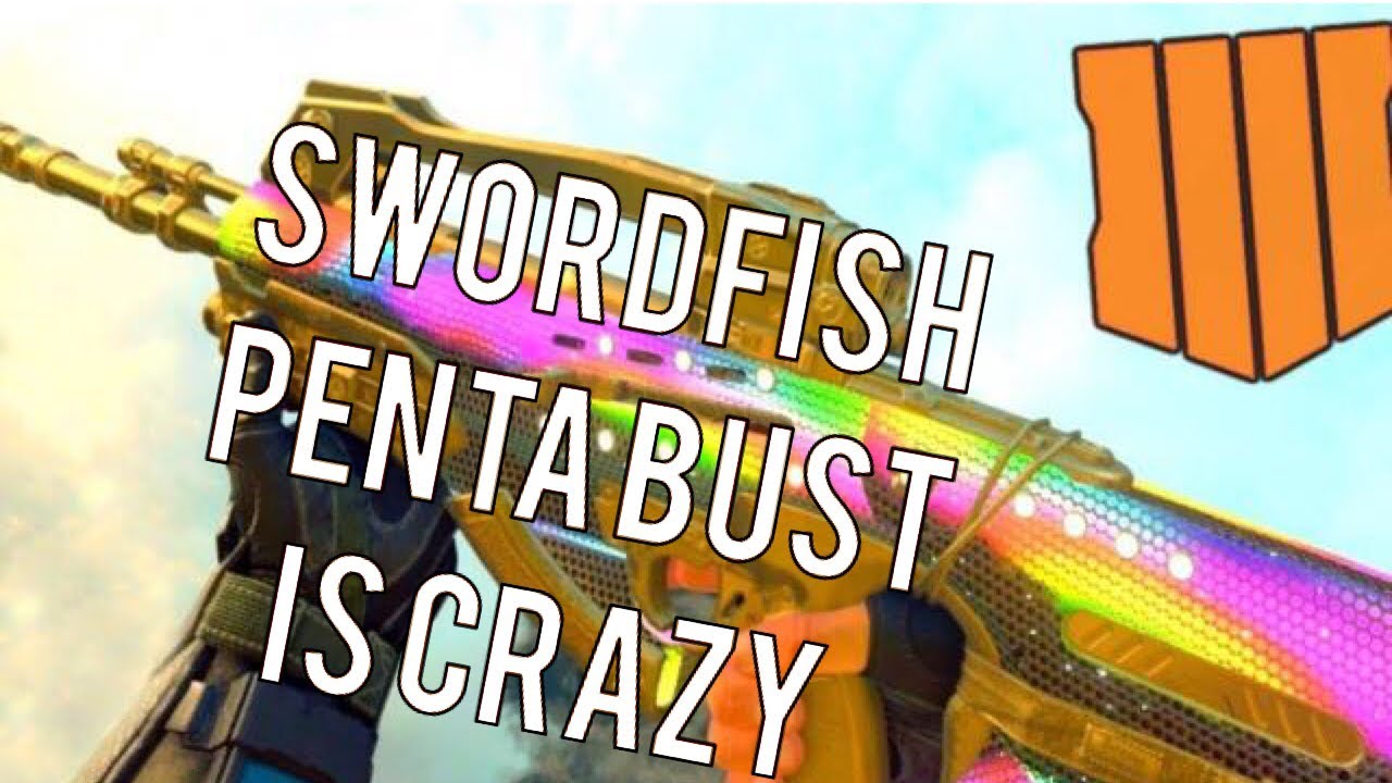 THE SWORDFISH PENTA BURST IS CRAZY!! (BLACK OPS 4 GAMEPLAY)