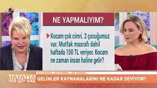 Kocam çok cimri ne zaman insafa gelir?