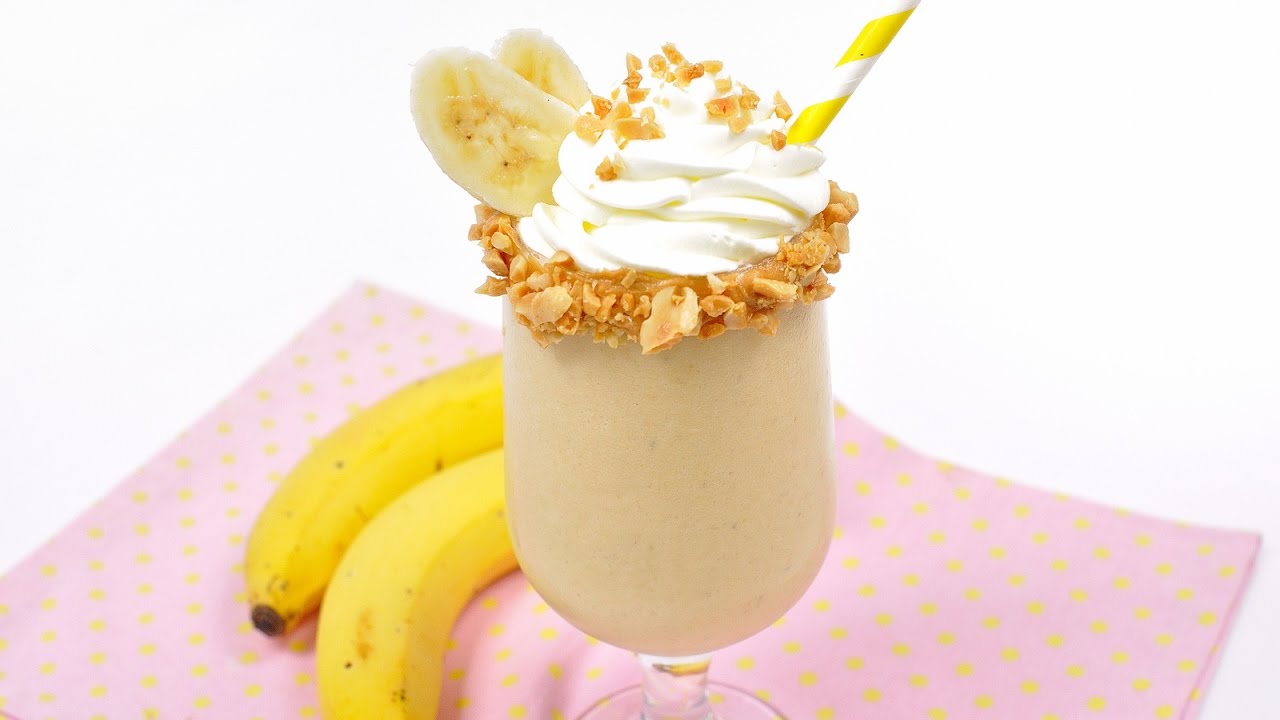 บานาน่ามิลค์เชค Banana Milkshake