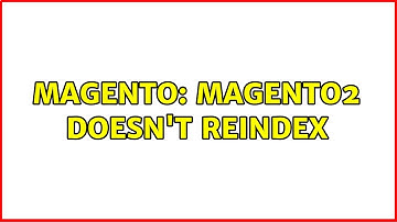 Magento: Magento2 doesn