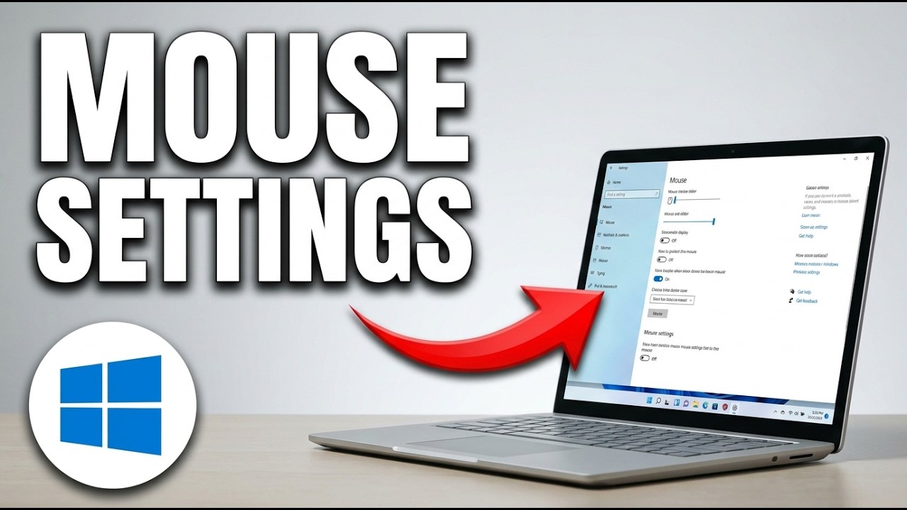 How to Change Mouse Settings in Windows - Quick Tutorial - YouTube