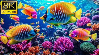 🌊 Işıltılı Derinlikler | 8K HDR ULTRA HD – Sessiz Okyanus Işığı ve Sonsuz Mavi Sakinlik
