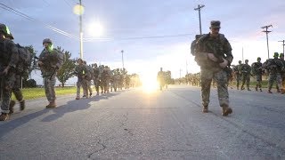 10k Foot March | 1st Regiment, Basic Camp