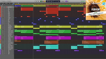 Logic Pro X Template Fervent ( Reggae ) #logicproxtemplate #logicprox #logicpro
