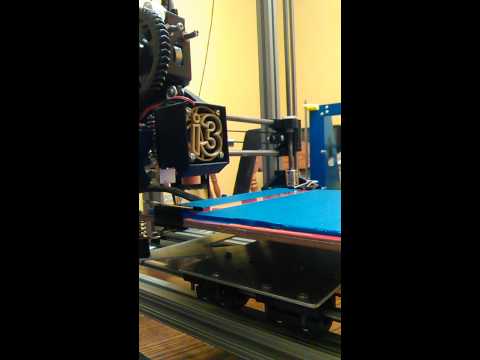 Automatic bed leveling probe