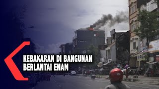 Makassar Bangunan Berlantai 6 Terbakar Di Jalan Nusantara Makassar