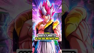 Gogeta y Vegetto Ultra Ego Instinto podrá contra Whis? 😱☠️ #dbz
