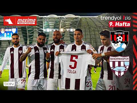 Vanspor vs. Bandırmaspor | Match HIGHLIGHTS Week 9 | Trendyol 1st League - 2026/27