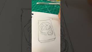 Sketching my #fanta #inprocess ^^
