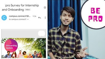 Survey for Internship and Onboarding | wilp 2022 | Elite nth FY