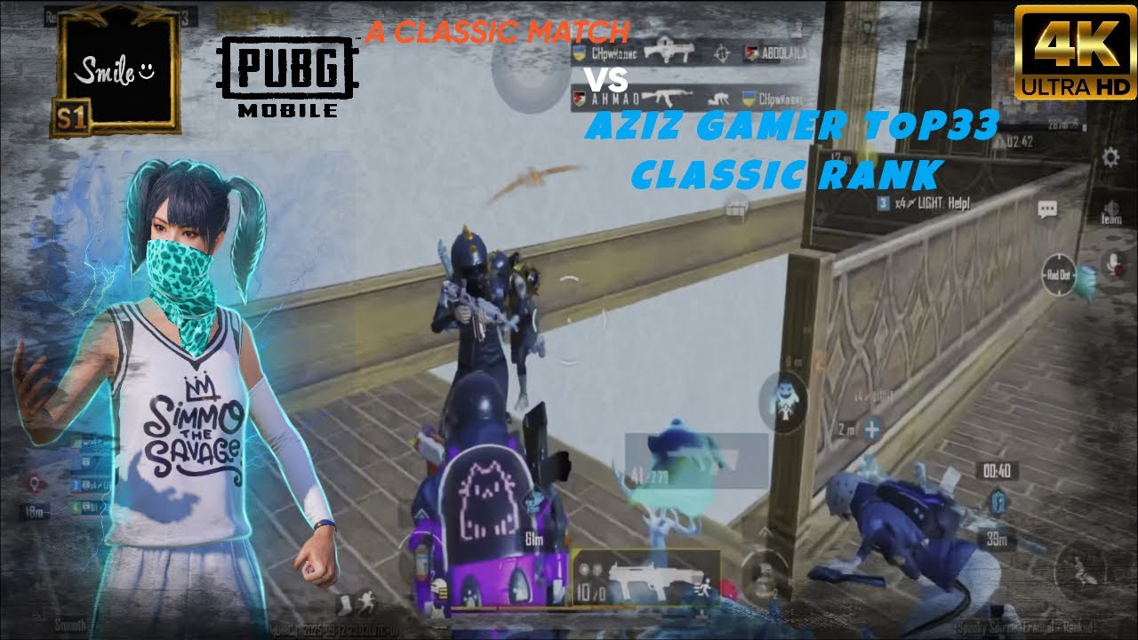 A CLASSIC MATCH VS AZIZ GAMER TOP 33 classic ranking فایت با عزیز گیمر ...