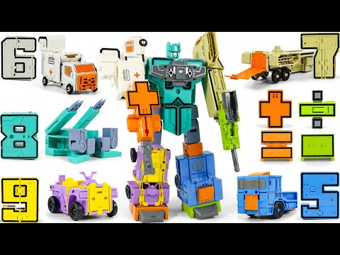 Number Digital Fit ShapeShift Suit 5 to 9 <strong>MegaZord</strong> GuardianGod Retouch Transformation