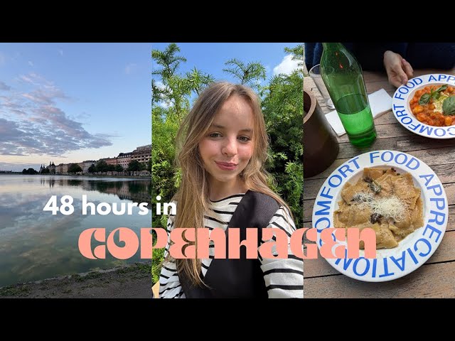 48 hours in Copenhagen 🎀 I exploring the city, eating out & q-time