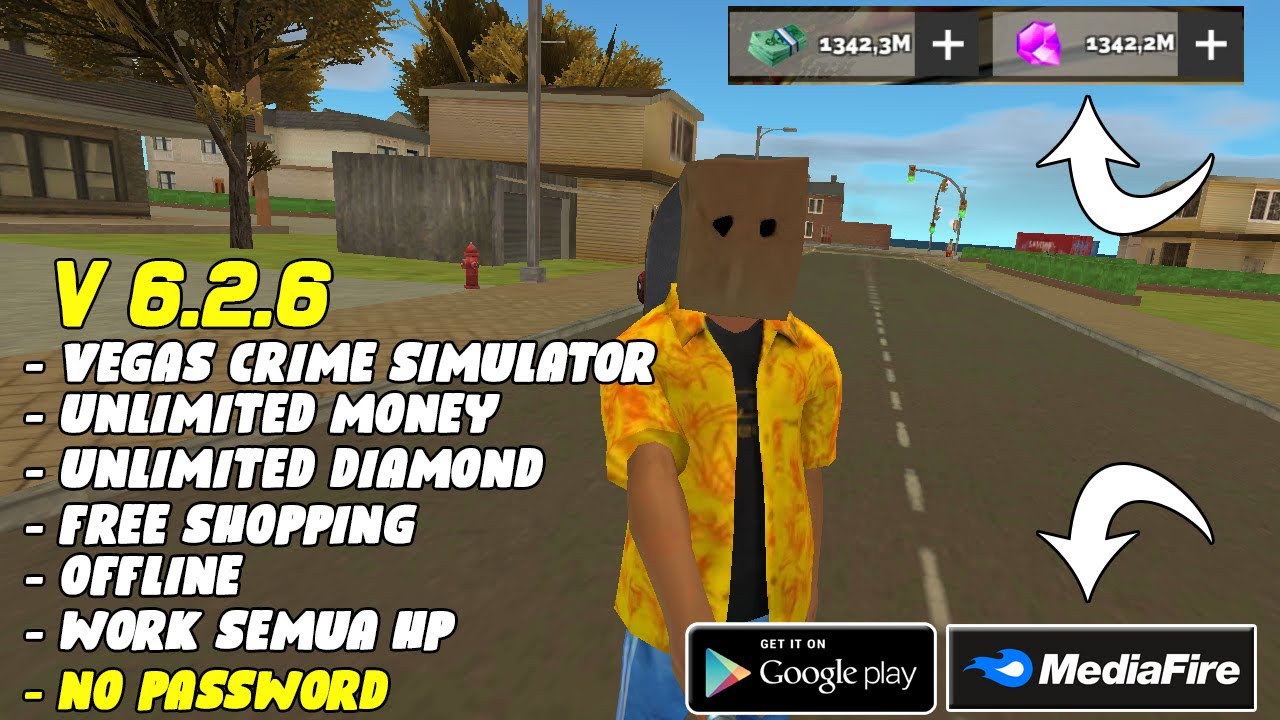 DOWNLOAD GAME VEGAS CRIME SIMULATOR MOD APK V 6.2.6 Unlimited