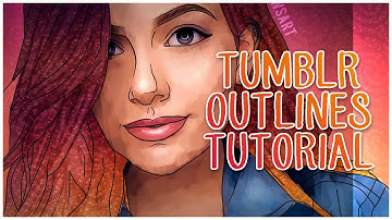 HOW I MAKE OUTLINES IN PAINT TOOL SAI - Tutorial 🙋🏻