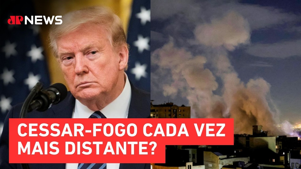 Guerra no Oriente Médio: Base militar dos EUA no Iraque é atacada por drones | TEMPO REAL