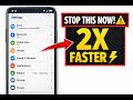 Stop These Settings Now! Make Your Phone Faster & Safer Instantly